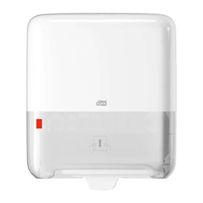 Obrázek Tork Dávkovač Matic na role ručníků bílý H1, ukazatel doplňování, Elevation Design, 551000