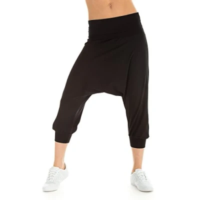 Obrázek Winshape Dámské tréninkové kalhoty 3/4 harémové WBE7 UNISEX Dance Fitness Volný čas Sport