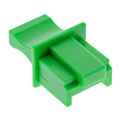 Obrázek InLine 59942H 10dílný blistr ochrana proti prachu, pro RJ45 zdířku, zelený