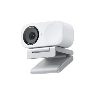 Obrázek Insta360 Link 2C Standard Bundle polární bílá webová kamera 4K pro PC/Mac, 1/2&quot; senzor, automatické rámování, HDR, mikro s potlačením hluku AI, kontrola gesta streamování, videohovory, hraní her