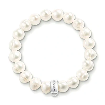 Obrázek Thomas Sabo perlový náramek na talismany Charm X0041 082 14