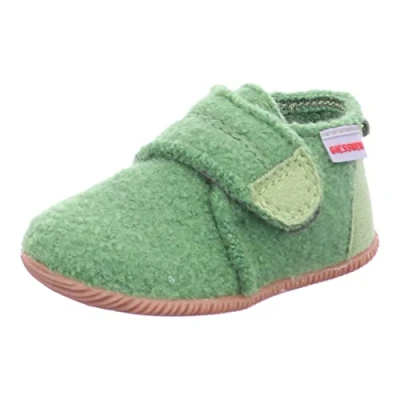 Obrázek Giesswein Unisex dětské pantofle bez podšívky, Gras 467