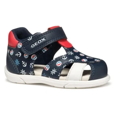 Obrázek Geox Baby Jungen B ZAPITO Boy Sandal, Navy/Red, 24 EU
