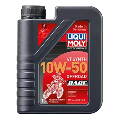 Obrázek LIQUI MOLY Motorbike 4T Synth 10W 50 Offroad Race 1 L Motocykl 4taktní olej výr. č.: 3051