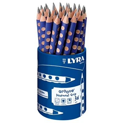 Obrázek Lyra Grafitová tužka Groove Jumbo, modře lakovaná, RD36