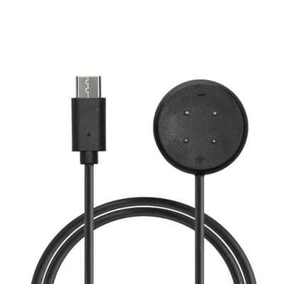 Obrázek kwmobile Nabíjecí kabel USB C kompatibilní s Google Pixel Watch 3 / 2 Fitbit Versa 4 Ace LTE Charger Smart typ náhradní Fitnesstracker