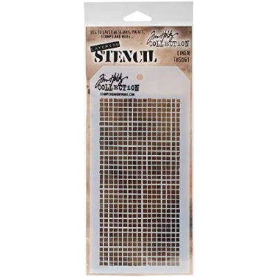 Obrázek Unbekannt Stempel Anonymous ths061 Tim Holtz Layered Stencil, Mehrfarbig, 4.125 X 21,6 cm