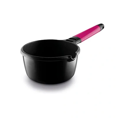 Obrázek Fundix Wok z hliníku odlitek nepřilnavý povrch indukční, odnímatelná rukojeť, 14 cm, 1 l, Purpurová