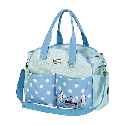 Obrázek Lilo und Stitch Lovely Mommy Tasche für Kinderwagen, Grün