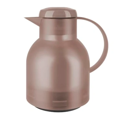 Obrázek Emsa 509821 termoska, 1 litr, uzávěr Quick Press, 100% těsný, Tmavě hnědá, L