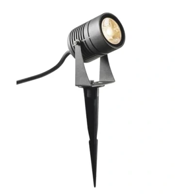 Obrázek SLV LED SPIKE venkovní lampa pro osvětlení zahrady, terasy, rostlin, cest, jezírka, zářič, mobilní svítidlo IP55, antracit, Inside, 3000 K