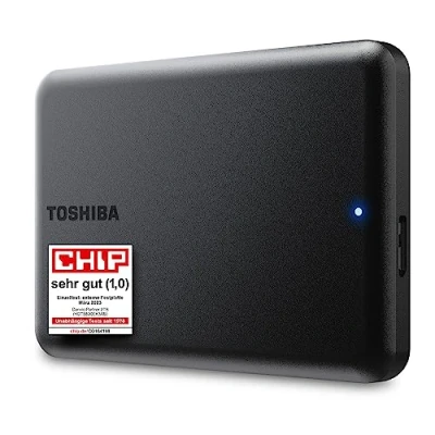 Obrázek Toshiba Canvio Partner 2TB Portable 2,5&#039;&#039; externí pevný disk, USB 3.2, Mac a Windows kompatibilní. Xbox, PS4, PS5