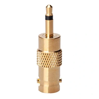 Obrázek Keple 3. 5mm Mono BNC adaptér, zdířka na 3,5mm TS konektor, pozlacený obousměrný SDI koaxiální kabel adaptér pro CCTV monitorovací kameru DVI DAB CB rádiová anténa
