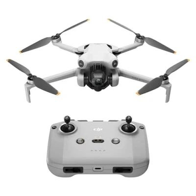 Obrázek DJI mini 4 pro (DJI RC N2 dálkové ovládání), skládací dron s videokamerou 4K HDR dospělé, do 249 g, doba letu 34 minut, max. dosah přenosu videa 20 km, C0
