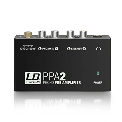 Obrázek LD Systems PPA 2 Phono předzesilovač a ekvalizér LDPPA2, černý
