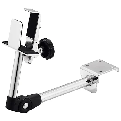 Obrázek Meinl Percussion Bongo Mount příslušenství držák pro montáž Bongos na Conga Double Stand ocel, chromovaný (THBM)