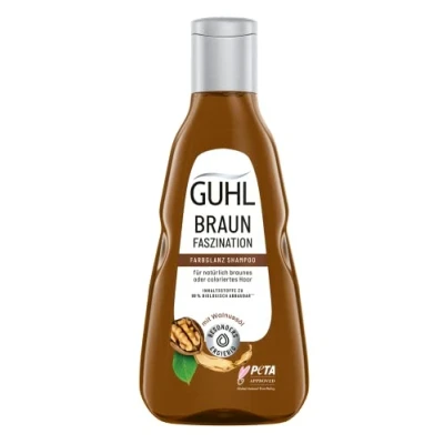 Obrázek Guhl Braun Fascination Shampoo obsah: 250 ml typ vlasů: brunetka, hnědá