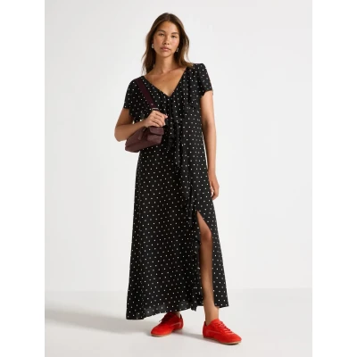 Obrázek Lindex Maxi šaty, Ženy, Velikost: 40/42, Black