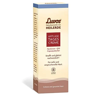 Obrázek Luvos Heilerde Anti Age Q10 denní péče intenzivní krém Vegane Kosmetika 1 x 50 ml