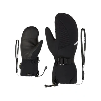 Obrázek Ziener Dětské lyžařské rukavice Lanic GTX + Gore Warm Mid glove junior rukavice, černé, 6 (L)