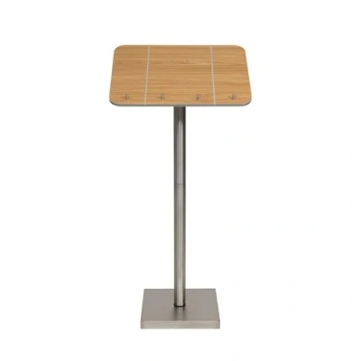 Obrázek Securit Menü inkl. Ständer, Knöpfe und Elastic bands 115 x 54 cm, Holz, braun, 70 94 53 cm