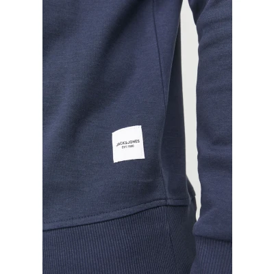 Obrázek Jack &amp; Jones Jjebasic CREW NECK Mikina, Velikost: Large, Navy blazer