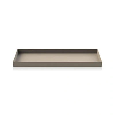 Obrázek Cooee Design Zásobník, ušlechtilá ocel, písek, L: 32, Š: 10, V: 2 cm