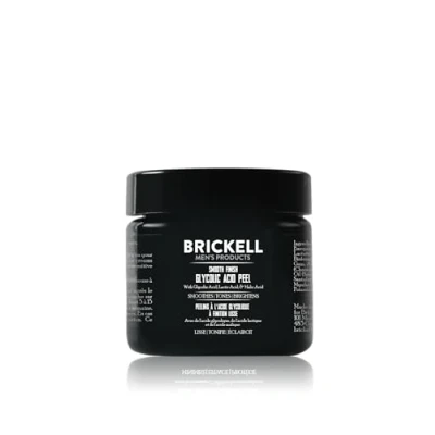 Obrázek Brickell Men&#039;s Hladký peeling s kyselinou glykolovou pro muže, přírodní a organický, proti stárnutí vráskám, 59 mililitrů, vonící
