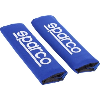 Obrázek SPARCO SPC1204BL Seat Belt Padding Blue, 2 Units