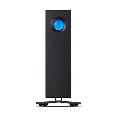 Obrázek LaCie d2 Professional 8TB externí pevný disk, 3,5 palce, PC a Mac, černý, vč. 5 let služeb Rescue Service, číslo modelu: STHA8000800