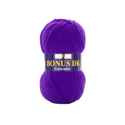 Obrázek Hayfield Bonus DK dvojitá pletenina, jasně fialová (828), 100 g od Sirdar