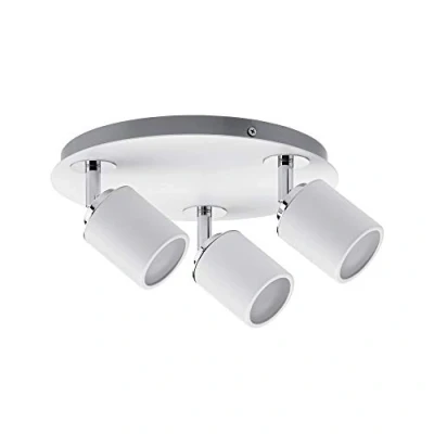 Obrázek Paulmann 66719 Spotlight Tube IP44 Rondell max 3x10W GU10 bílá/chrom 230V kov 667.19 stropní svítidlo lampa LED bez světelného zdroje