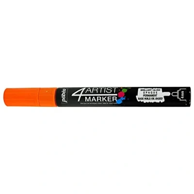 Obrázek Pebeo 580135 4 Künstler Marker, Metall, orange