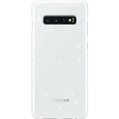 Obrázek LED Cover für Galaxy S10+ Weiß