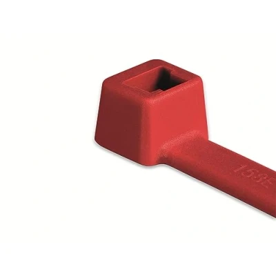 Obrázek HELLERMANNTYTON 111 03004 T30R PA66 RD Kabelbinder 150 mm 3,50 rot wetterfest 100 Stück