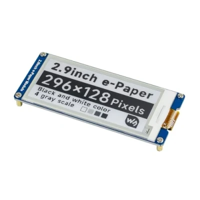 Obrázek Waveshare 2,9 palců E aper Display Panel Modul Kit 296x128 Resolution Ink Electronic Screen for Raspberry Pi/Jetson Nano/Arduino/STM32 Support Partial Refresh SPI Interface