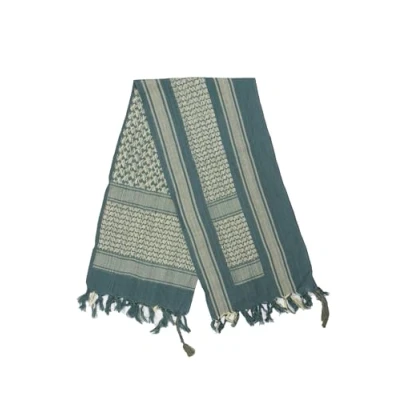 Obrázek Brandit Shemag Scarf, PLO šála, palestinský arabský šátek, 110 x cm, 100% bavlna mnoho barev, Petrolej khaki
