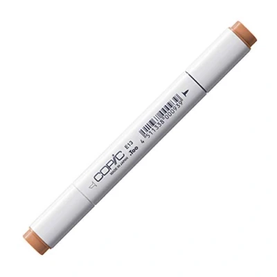Obrázek COPIC Classic Marker typ E 13, Light Suntan, profesionální popisovač layoutu, se širokou a jemnou špičkou
