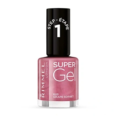 Obrázek Rimmel London Super gel od Kate Moss lak na nehty Duo Pack, stín 12, Soul Session, tělová
