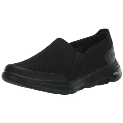 Obrázek Skechers Pánské tenisky Go Walk 5 Apprize, Black Textile Synthetic Trim