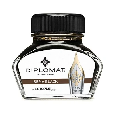 Obrázek DIPLOMAT inkoust ve skle 30 ml