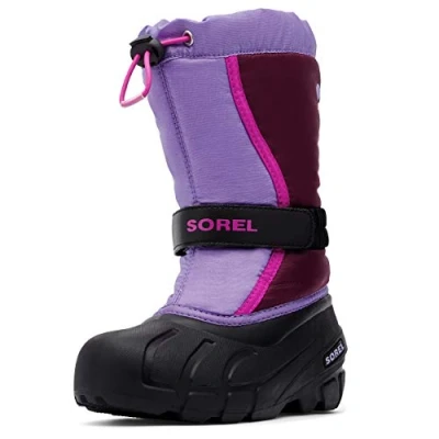 Obrázek Sorel Unisex Dětské boty do sněhu Flurry Boot, Purple Dahlia Paisley
