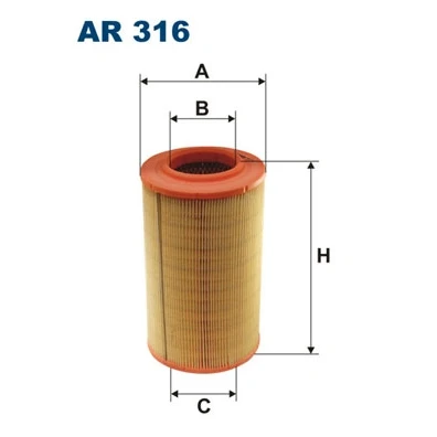Obrázek Filtron AR316 vzduchový filtr
