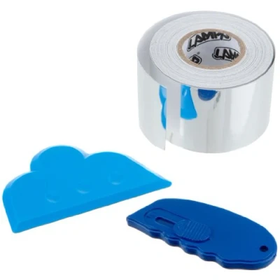 Obrázek Lampa 07698 chromová lišta Maniac, 40 mm x 10 m