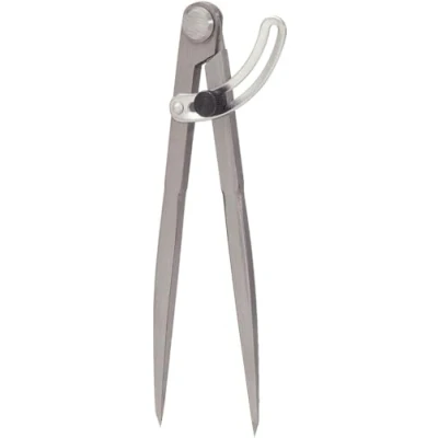 Obrázek KS Tools 300.0418 špičaté kružítko se šikmým obloukem, 250 mm