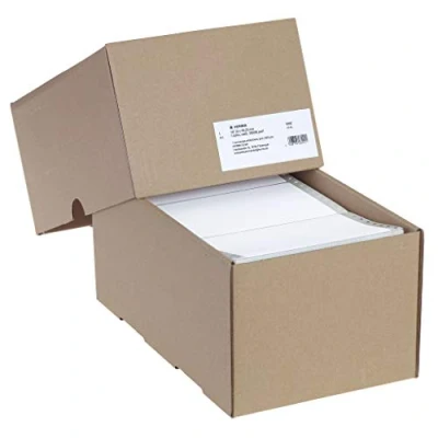 Obrázek HERMA 8292 počítačové etikety nekonečně perforované, 147,32 x 99,2 mm, 1vodivé, 3000 kusů, samolepicí, nekonečné nálepky s okrajem vodicího otvoru, matné, prázdné papírové etikety, bílé