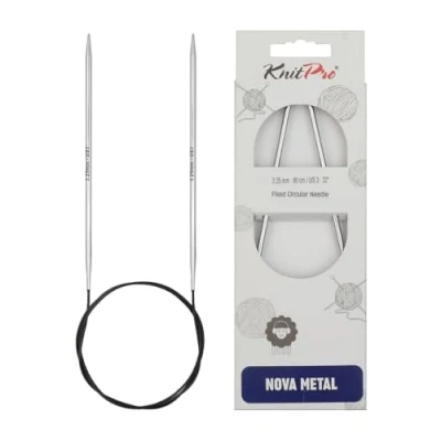 Obrázek KnitPro Nova Metal (150 cm, 3,25 mm) kruhové pletací jehlice 1 jednotka