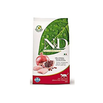 Obrázek N&amp;D Grain Free Prime Cat Adult Chicken &amp; Pomegranate 1,5kg