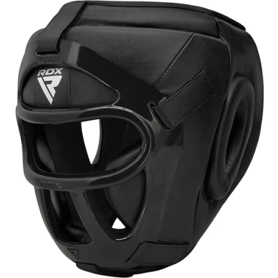 Obrázek RDX ochrana hlavy Boxy MMA, kůže Maya Hide, kickbox, bojový sport, thajský box, obličeje, boxerská přilba, nosu, Muay Thai Taekwondo, hlavy, trénink, Head Guard Boxing,