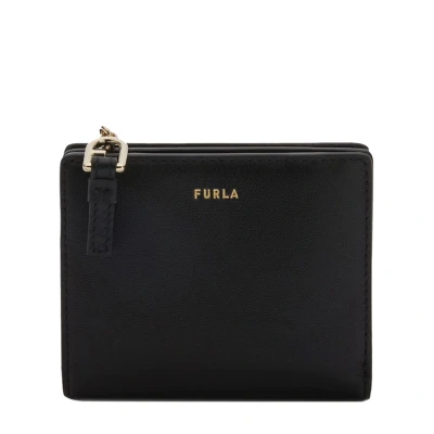 Obrázek Furla Nuvola S Compact Wallet L ZIP Peněženka, Ženy, Velikost: One Size, Nero